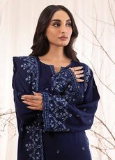 LSM Lakhany Embroidered Cashmi Wool 3 Piece Unstitched Suit LSM25WES D-LG-IZ-0450